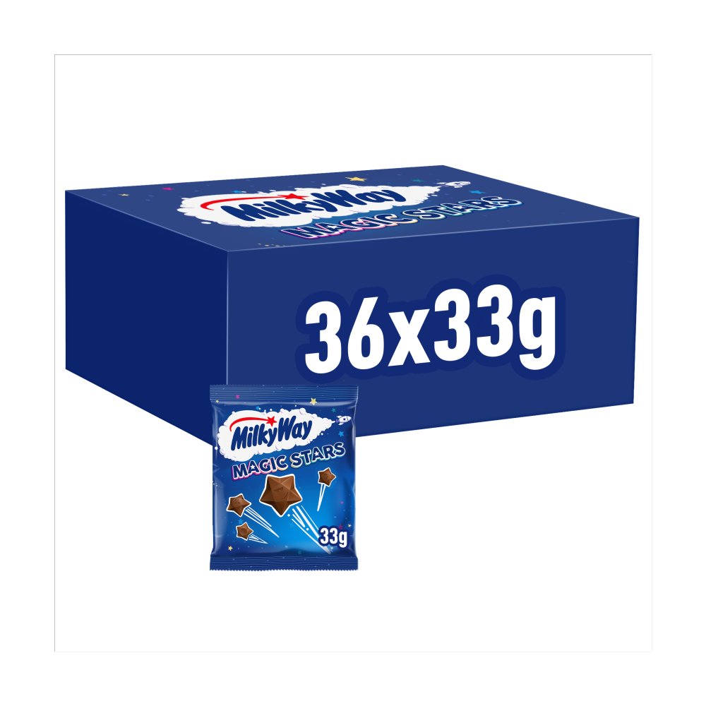 Milky Way Magic Stars Milk Chocolate Bag 33g