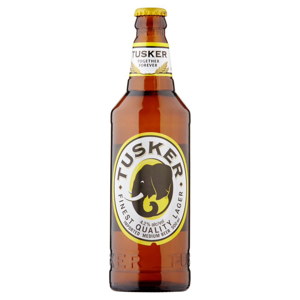 Tusker Imported Medium Beer 500ml
