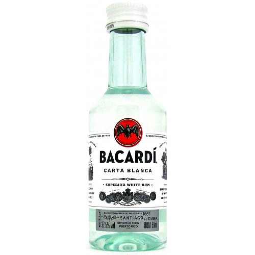 BACARDÍ Carta Blanca Superior White Rum, 5cl