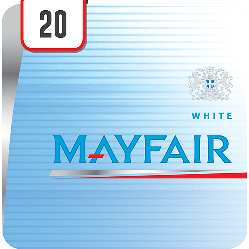 Mayfair KS White 20 Cigarettes