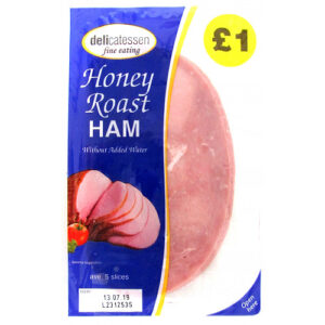 Delicatessen Fine Eating Honey Roast Ham 5 Slices 90g