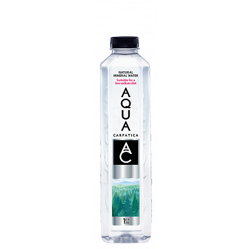 AQUA Carpatica Natural Still Mineral Water 1L