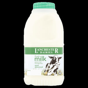 Lanchester Dairies Fresh Milk Semi Skimmed 500ml