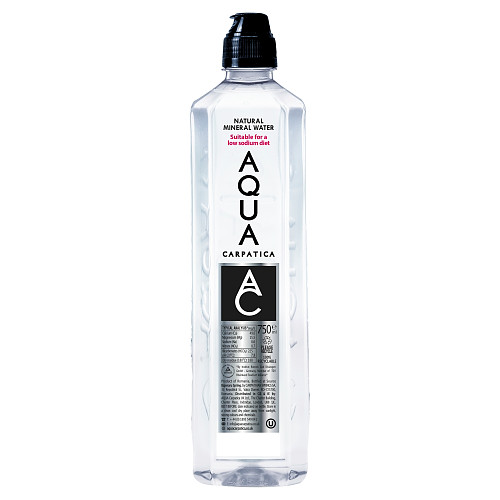 AQUA Carpatica Natural Still Mineral Water Sports Cap 6 x 750ml