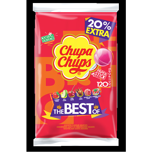 Chupa Chups The Best of 120 Lollipops 1440g