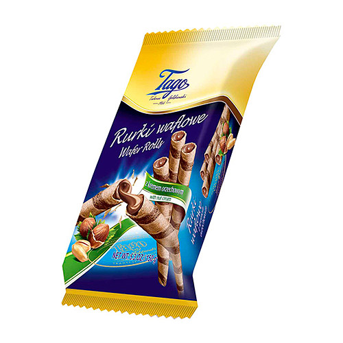Tago Wafer Rolls With Nut Cream PM