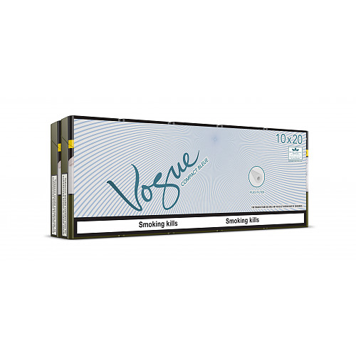 Vogue Compact Bleue 20 Cigarettes