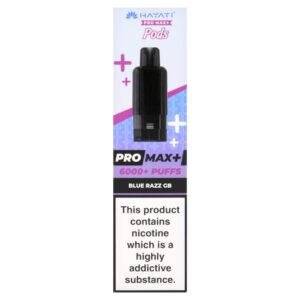 Hayati Pro Max+ Blue Razz GB Pods 20mg
