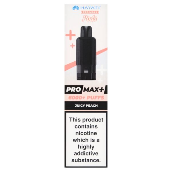 Hayati Pro Max+ Juicy Peach Pods 20mg