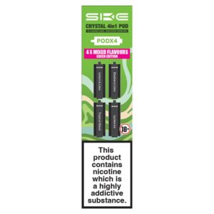 SKE Crystal 4in1 Pod Mixed Flavours Green Edition
