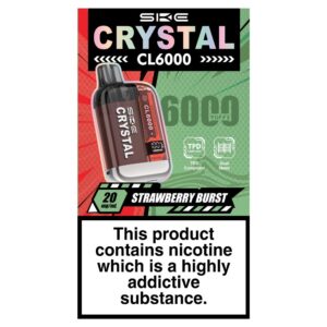 SKE Crystal CL6000 Strawberry Burst 20mg/ml
