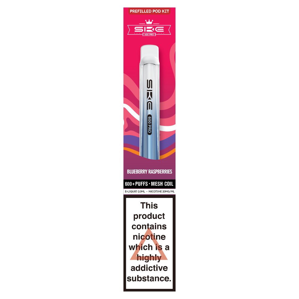 SKE 600 Pro Blueberry Raspberries Pro Prefilled Pod Kit