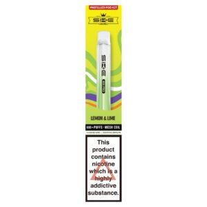SKE 600 Pro Lemon & Lime Prefilled Pod Kit 20mg/ml