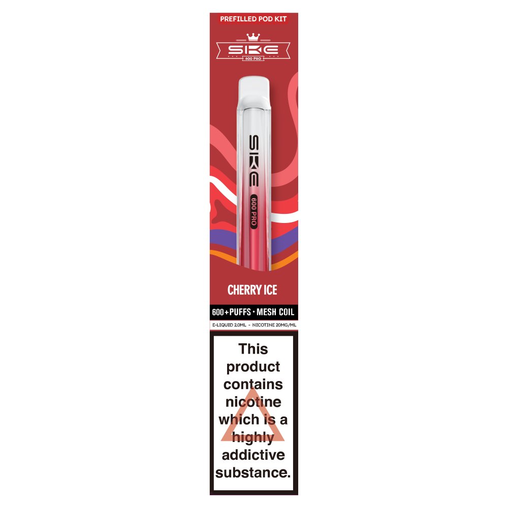 SKE 600 Pro Cherry Ice Prefilled Pod Kit