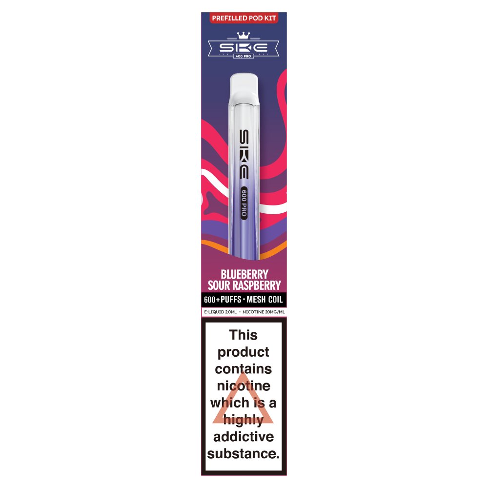 SKE 600 Pro Blueberry Sour Raspberry Pro Prefilled Pod Kit