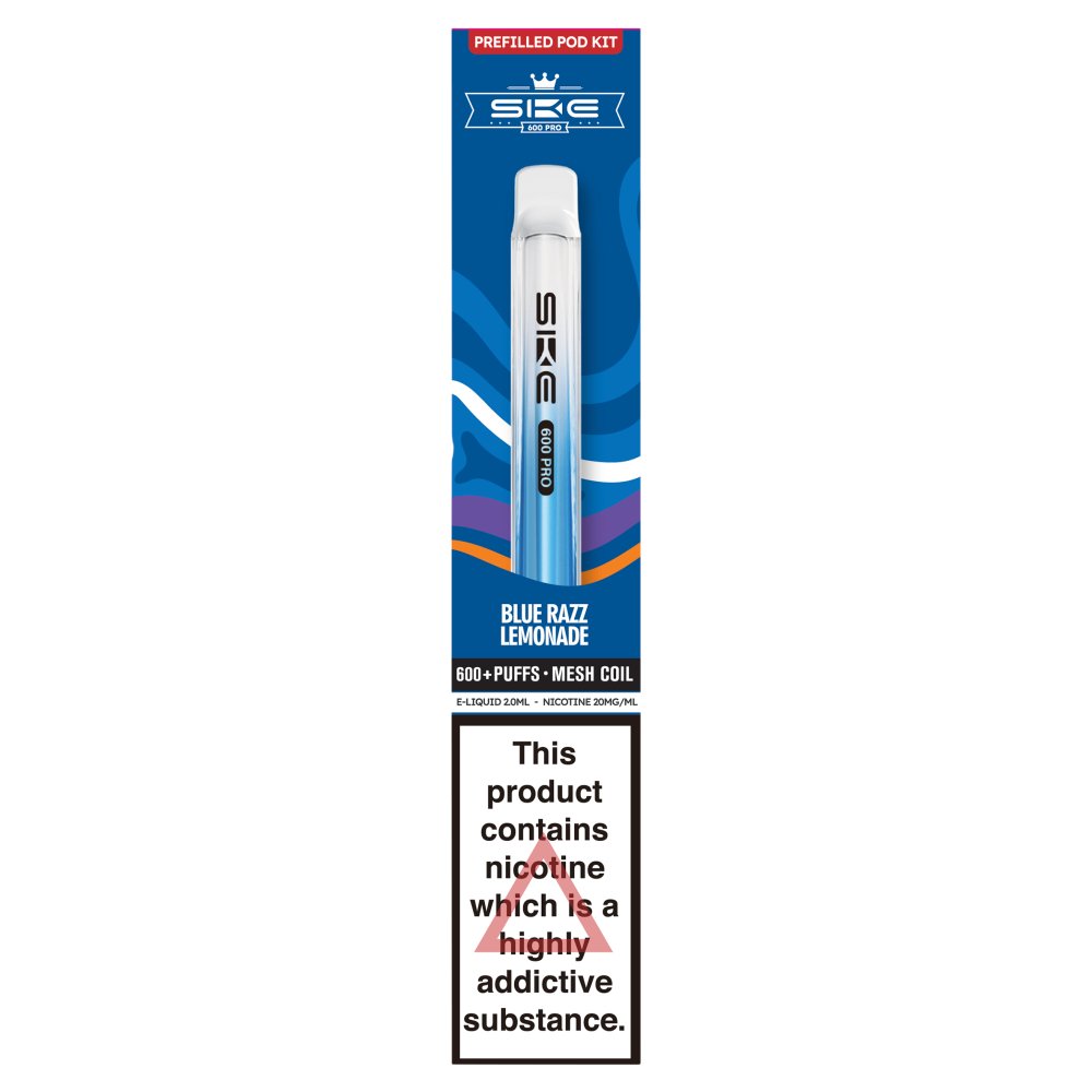 SKE 600 Pro Blue Razz Lemonade Prefilled Pod Kit