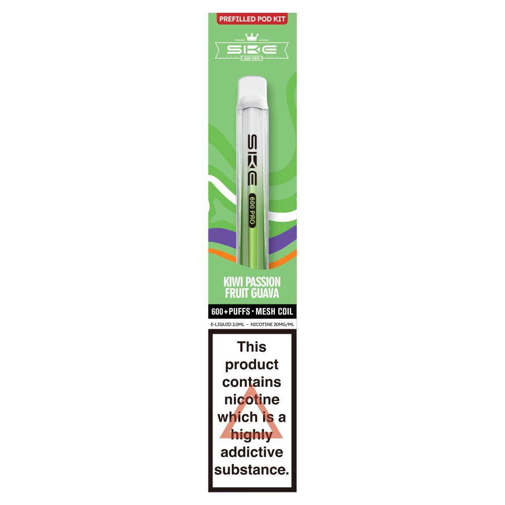 SKE 600 Pro Prefilled Pod Kit Kiwi Passion Fruit Guava