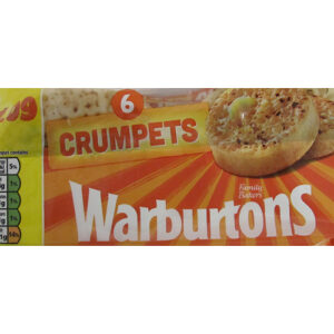 Warburtons Crumpets PM £1.09