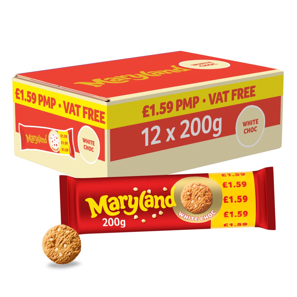 Maryland White Choc 200g