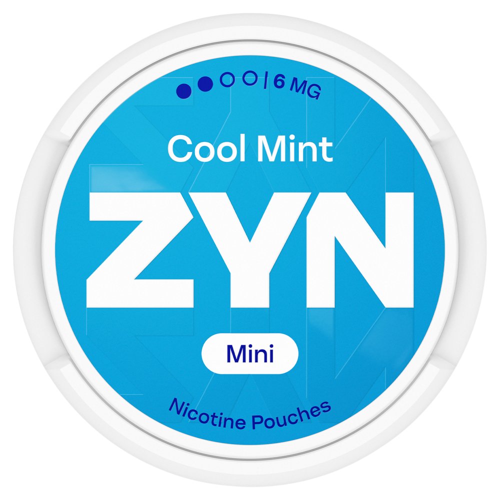 ZYN Cool Mint Mini Nicotine Pouches 6mg