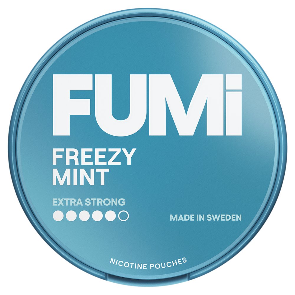 Fumi Freezy Mint 11mg Nicotine Pouches 14g