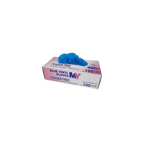 Majestic Vinyl Gloves Pf Medium