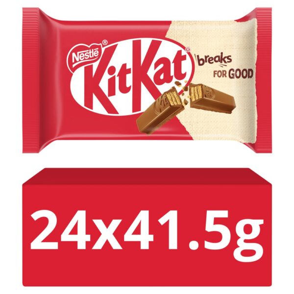 KitKat 4 Finger Milk Chocolate Biscuit Bar 41.5g