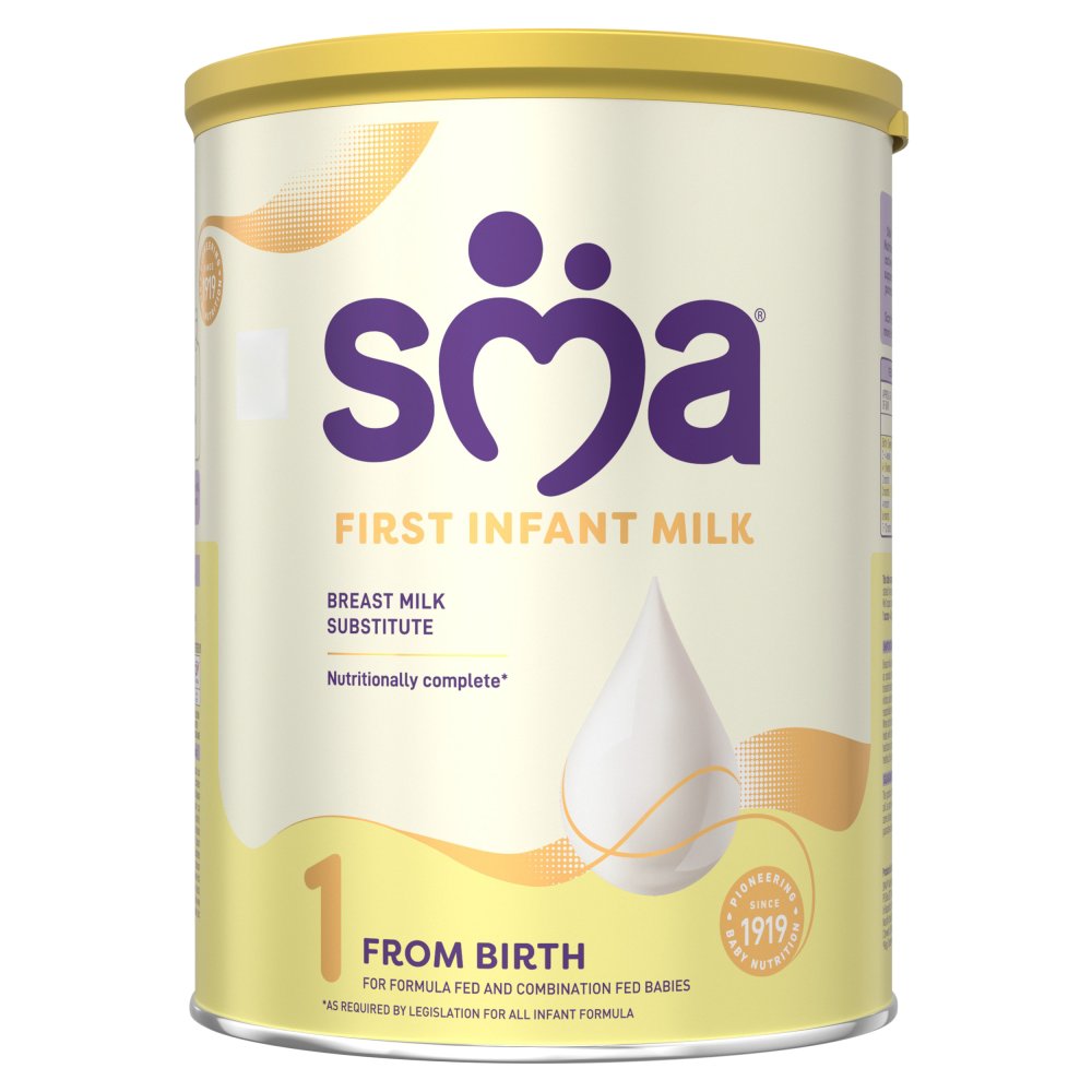 SMA® First Infant Baby Milk Powder Formula from birth 800g