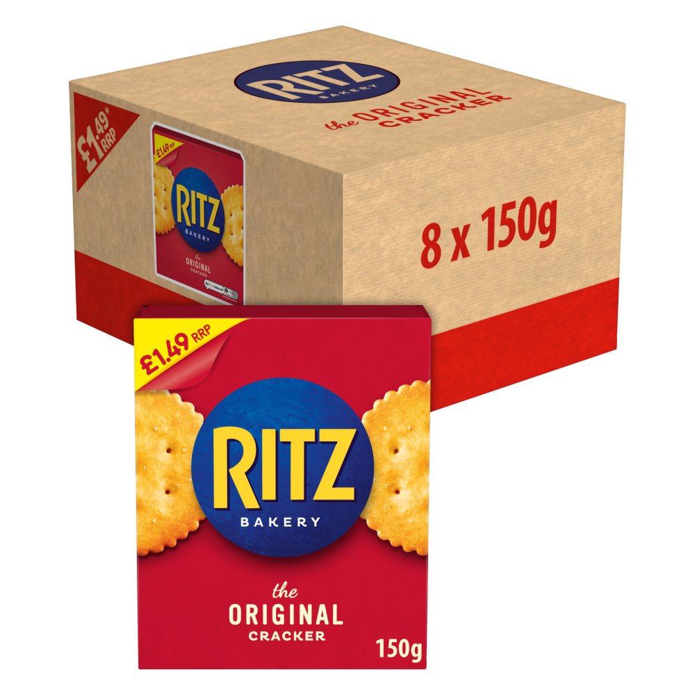 Ritz Bakery Original Cracker Box £1.49 PMP 150g