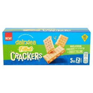 Dairylea Filled Crackers Cheesy Snack 5 pack Multipack 96.4g (5 x 19.2g)