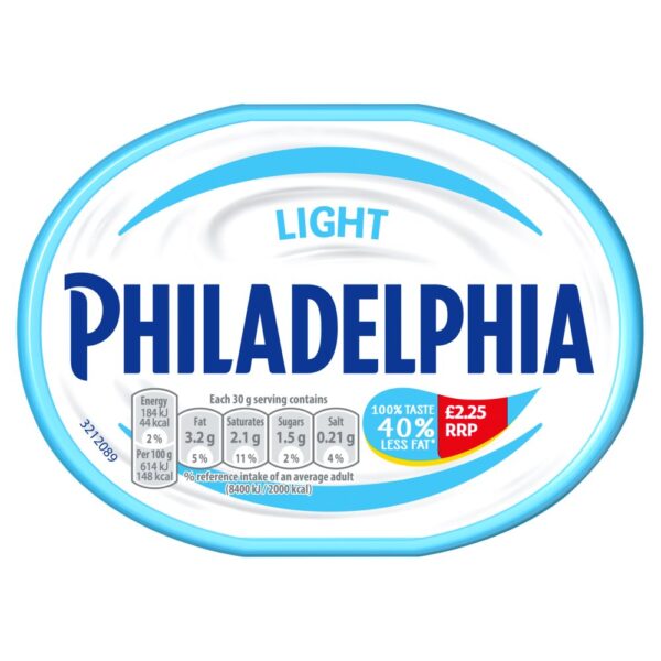 Philadelphia Light Soft Cheese £2.25 PMP 165g