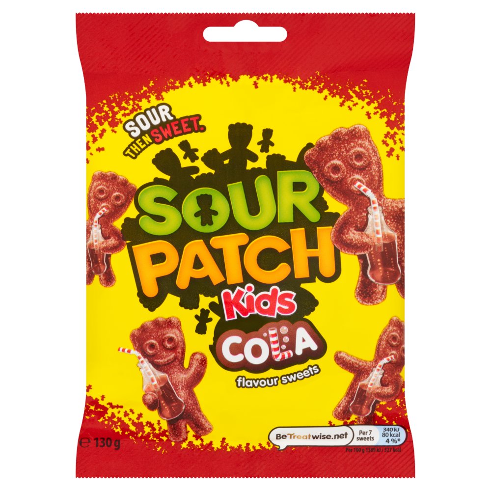 Sour Patch Kids Cola Sweets Bag 130g