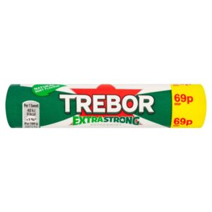 Trebor Extra Strong Peppermint Mints Roll 69p PMP 41.3g