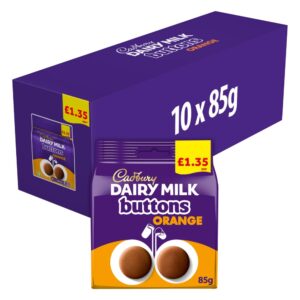Cadbury Dairy Milk Orange Buttons Chocolate Bag £1.35 PMP 85g