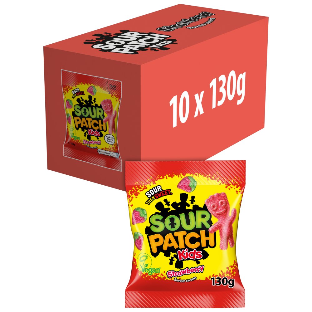 Sour Patch Kids Strawberry Flavour Sweets 130g