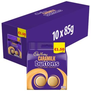 Cadbury Caramilk Golden Caramel Buttons Chocolate Bag £1.50 PMP 85g