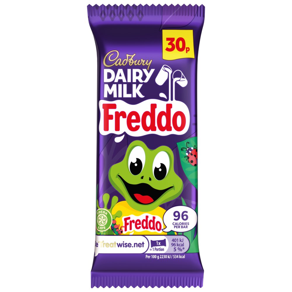 Cadbury Dairy Milk Freddo Chocolate Bar 30p PMP 18g