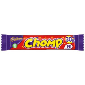 Cadbury Chomp Chocolate Bar 30p PMP 21g