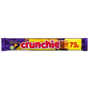 Cadbury Crunchie Chocolate Bar 75p PMP 40g