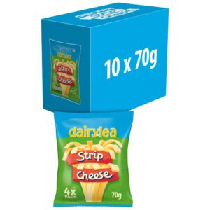 Dairylea Strip Cheese Snack 4 Pack Multipack 70 g (4 x 17.5g)