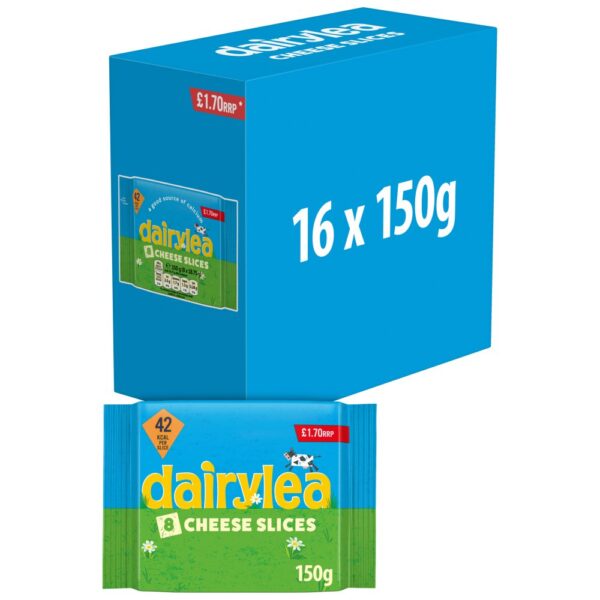 Dairylea Cheese Slices £1.70 PMP 8 Pack 150 g