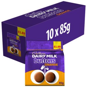 Cadbury Dairy Milk Buttons Orange Chocolate 85g