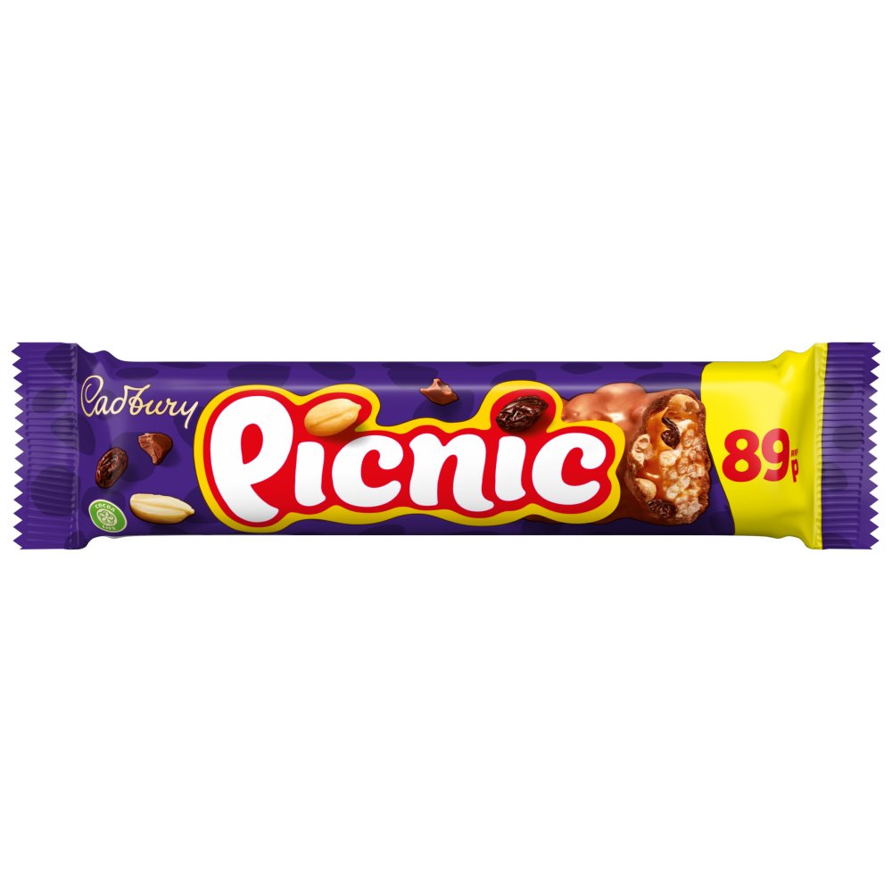 Cadbury Picnic Chocolate Bar 48.4 Gr