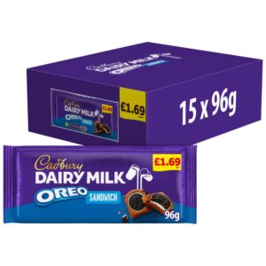 Cadbury Dairy Milk Oreo Chocolate Bar 96g