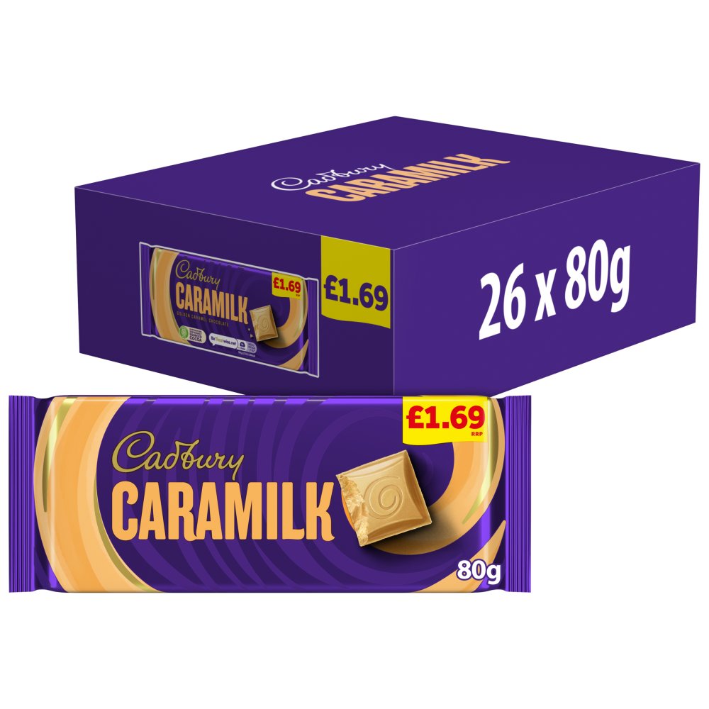 Cadbury Caramilk Chocolate Tablet 80g