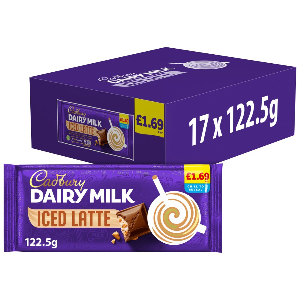Cadbury Dairy Milk Iced Latte Chocolate Bar £1.69 PMP 122.5 g