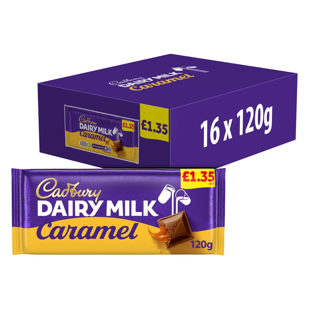 Cadbury Dairy Milk Caramel 120g