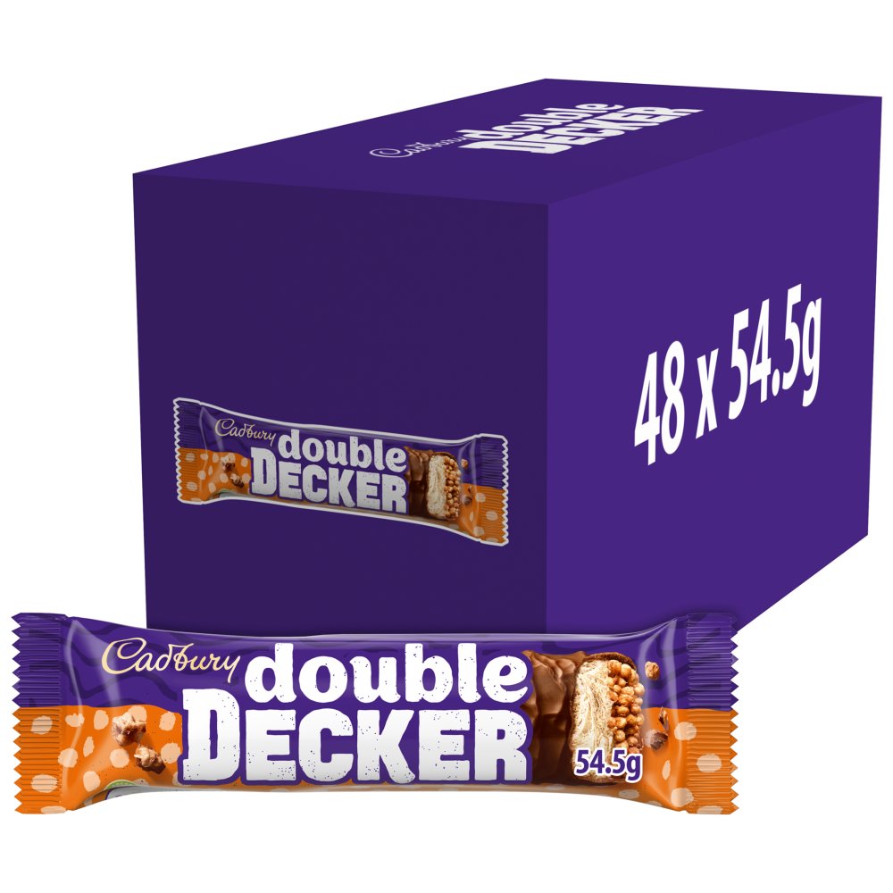 Cadbury Double Decker Chocolate Bar 54.5g