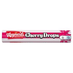 Maynards Bassetts Cherry Drops Sweets Roll 45g