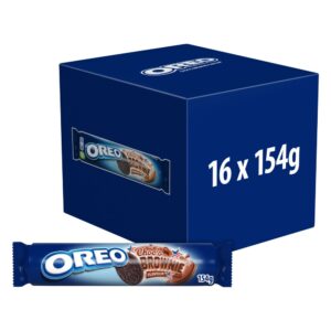 OREO CHOC'O BROWNIE Cocoa Sandwich Cookies with Chocolate Flavour Filling 14 cookies pack 154 g